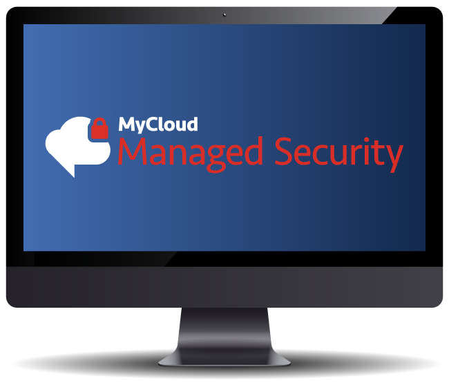 computer with MyCloud AI Receptionist